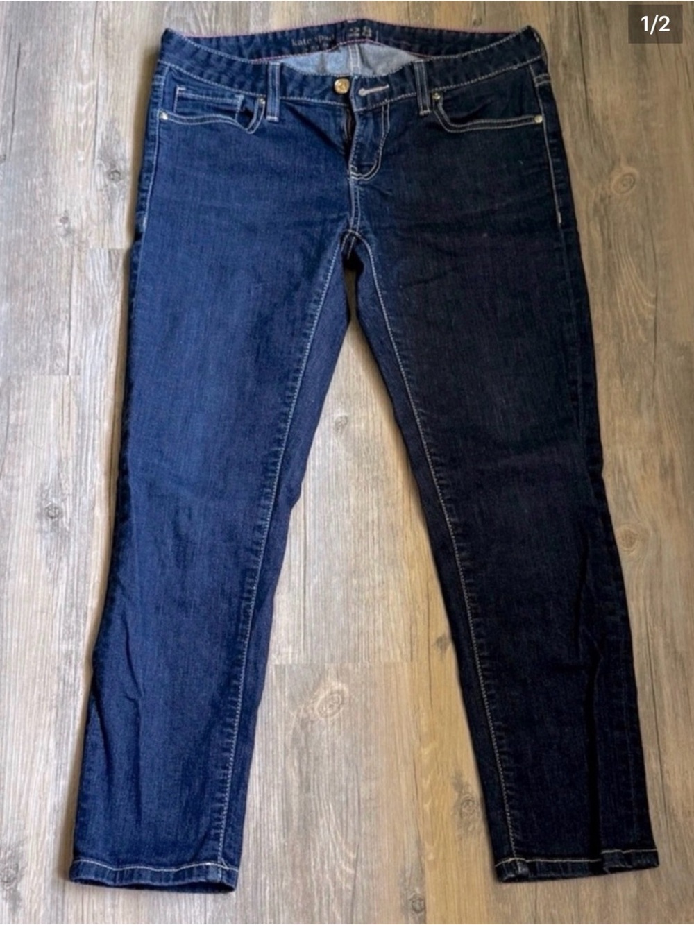Kate Spade Broome Street Cropped Skinny Jeans Size 28